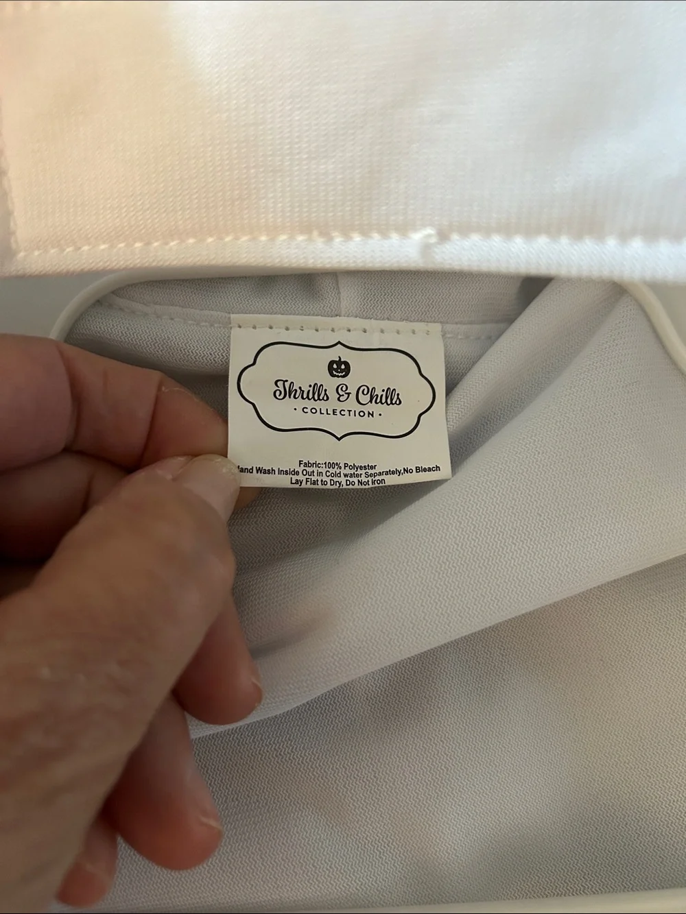 Thrills & Chills adorable white